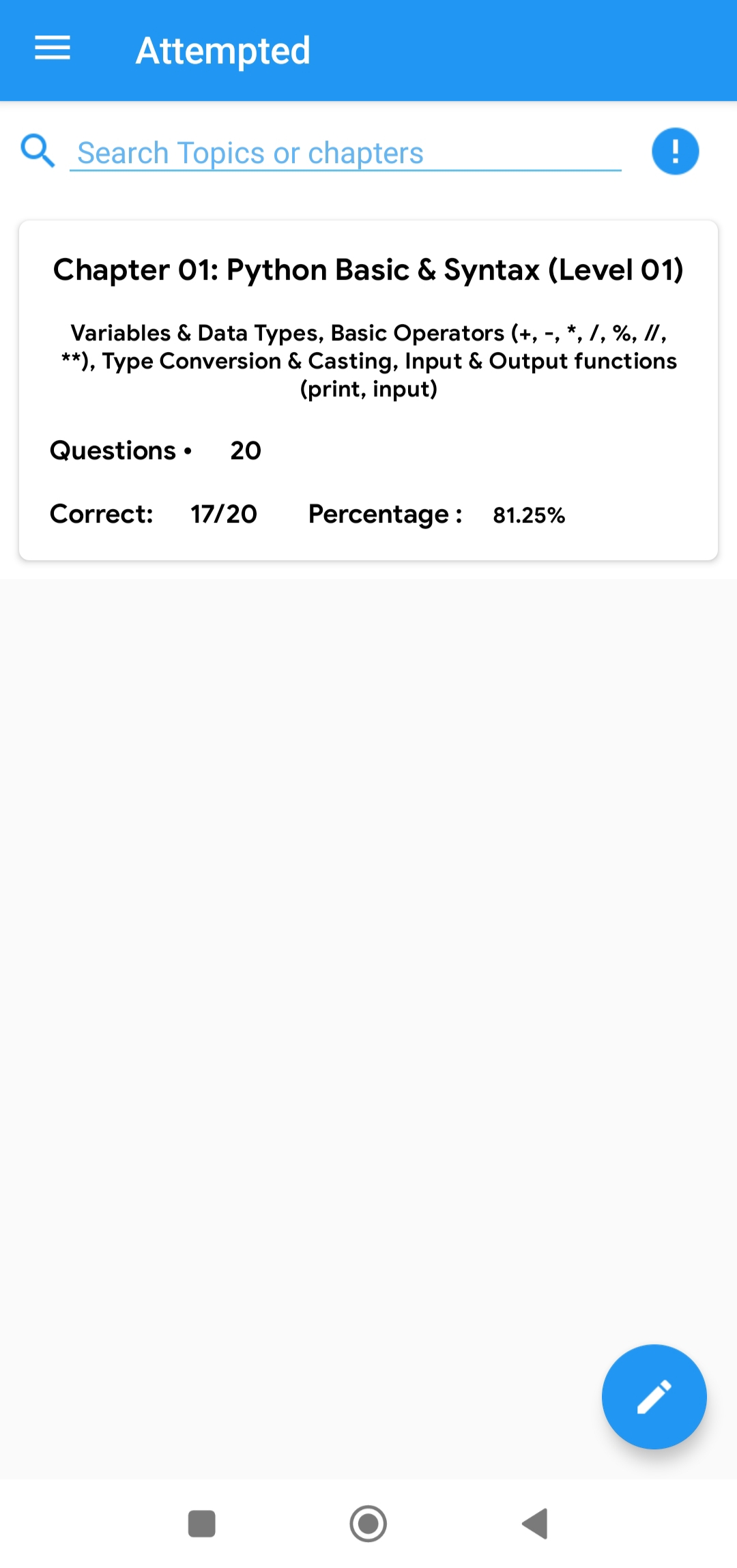 Data Analyst App Interface